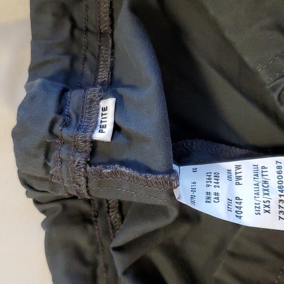 Cherokee Workwear Scrub pants xxs petite grey - Picture 3 of 3